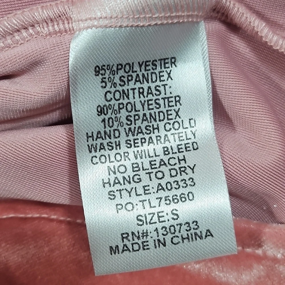 NWT Umgee Rose Pink Velvet Sequin Oversized Long Sleeve Button Down Top Shirt - Picture 14 of 16